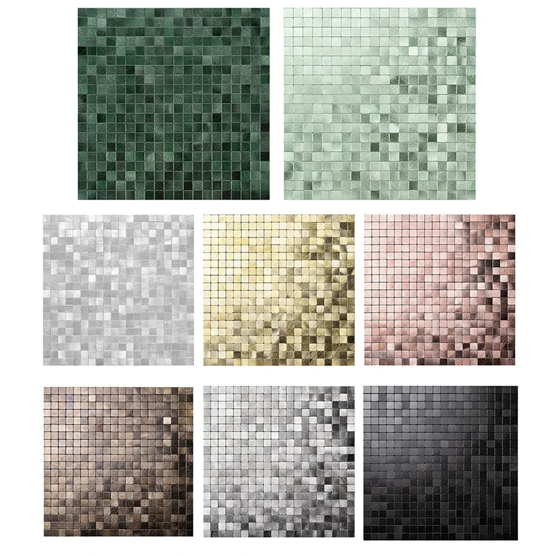 Miếng Dán Tường Nhôm Nhựa Kháng Nước Trang Trí Bếp