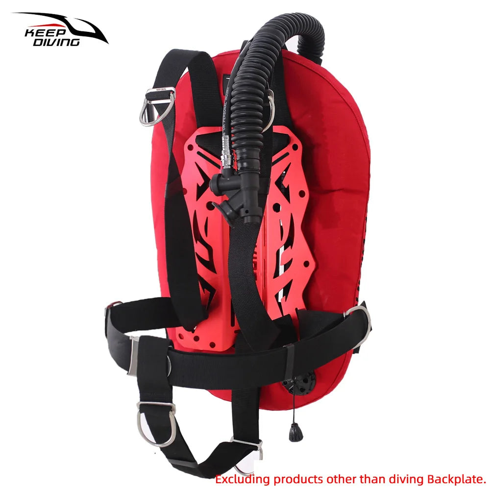Aluminum Alloy Technic Diving Backplate Wing BCD Ultralight backplane For Scuba Diving  Harness System Hardware Backmount