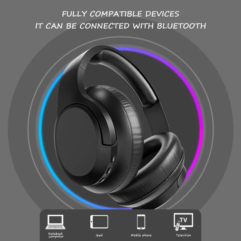 LDON L839 Foldable Bluetooth Headset Sports Mic Gaming