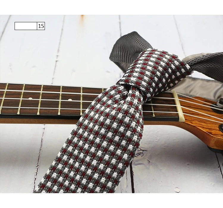 5.5公分條紋羊毛領帶，男士款，青春洋溢的韓式風格