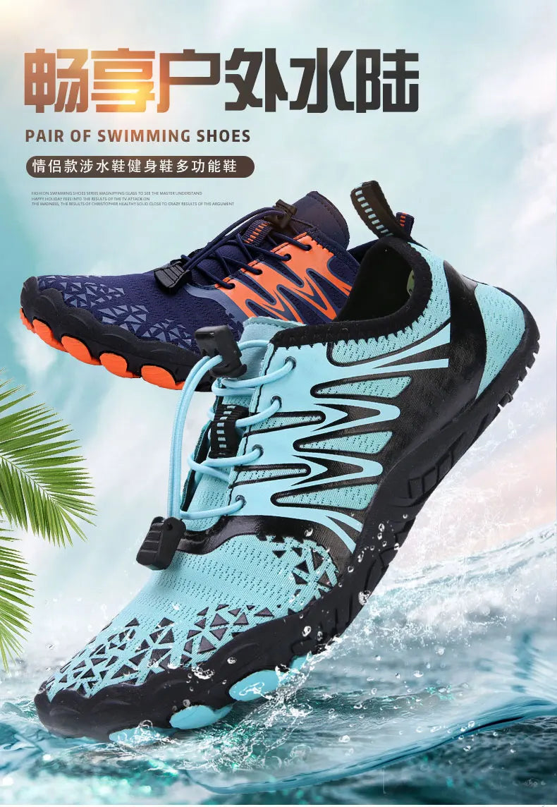 Multi-function Men's and Women's Sports 5-Finger Wading Shoes
