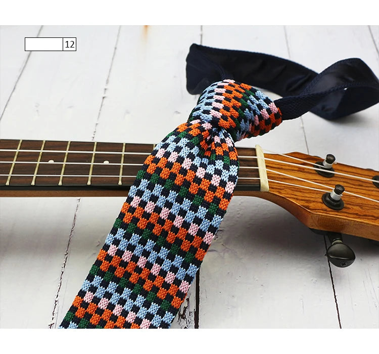 5.5公分條紋羊毛領帶，男士款，青春洋溢的韓式風格