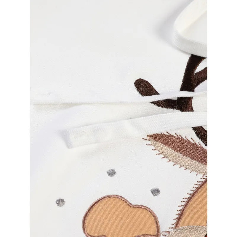 Men's and Women's Hoodie with Embroidered Pockets, Long Sleeve, Warm