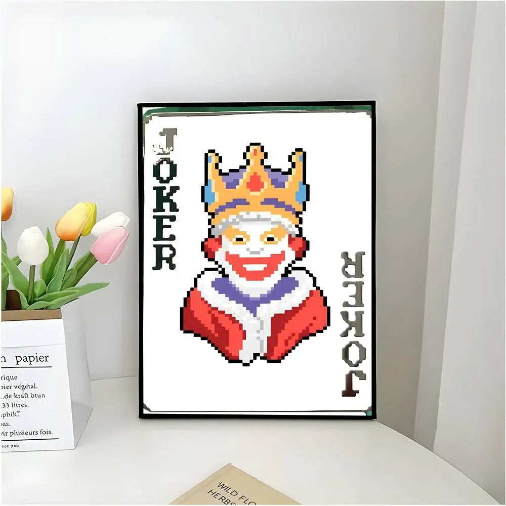 B-Balatro Poster Self-adhesive Art Waterproof Paper Sticker Coffee House Bar Room Wall Decor