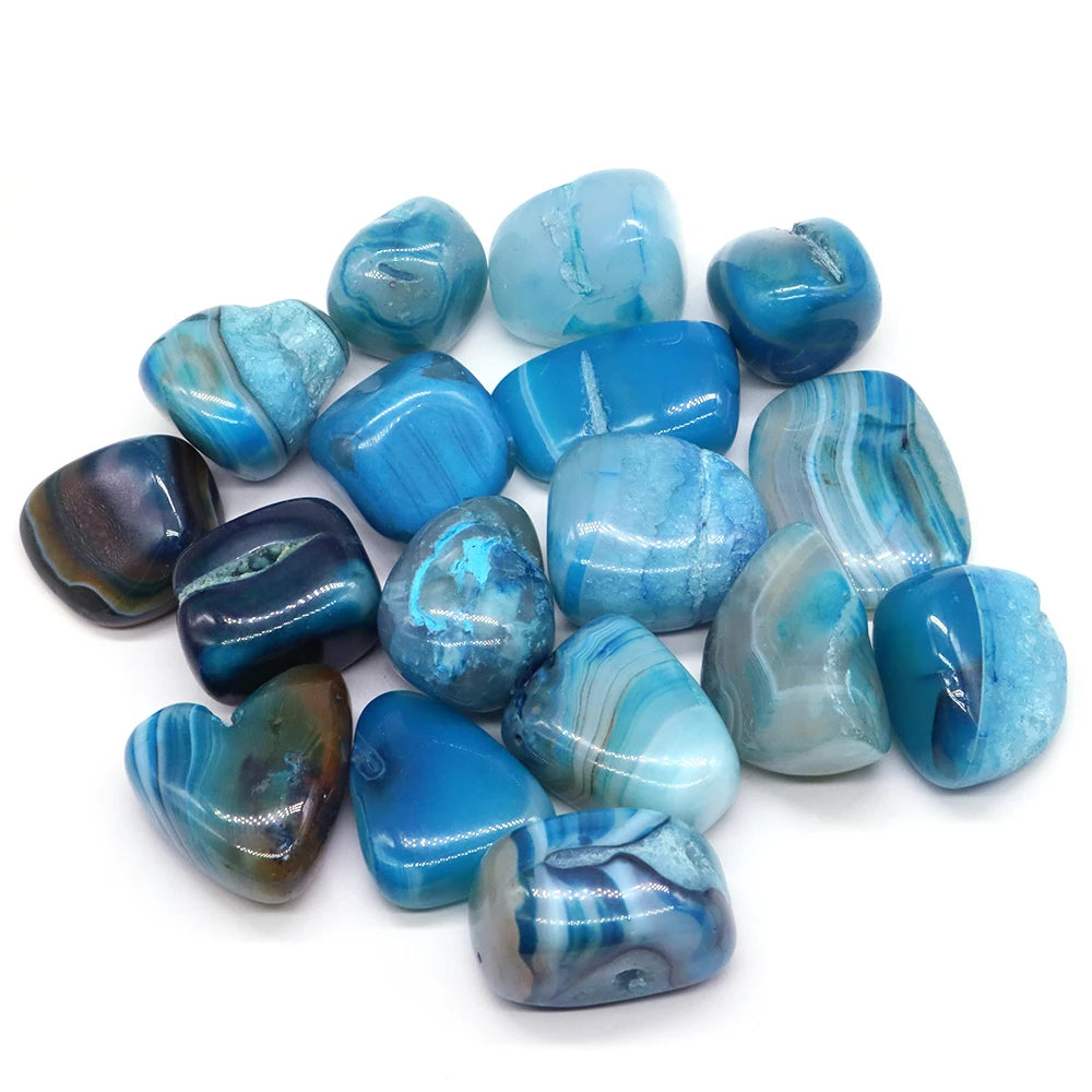Striped Turquoise - Feng Shui Decorative Stone for Aquariums