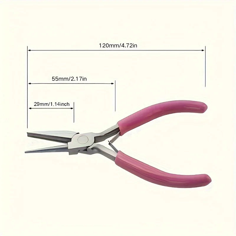 Professional 5 inch concave ring crimping pliers for jewelry making