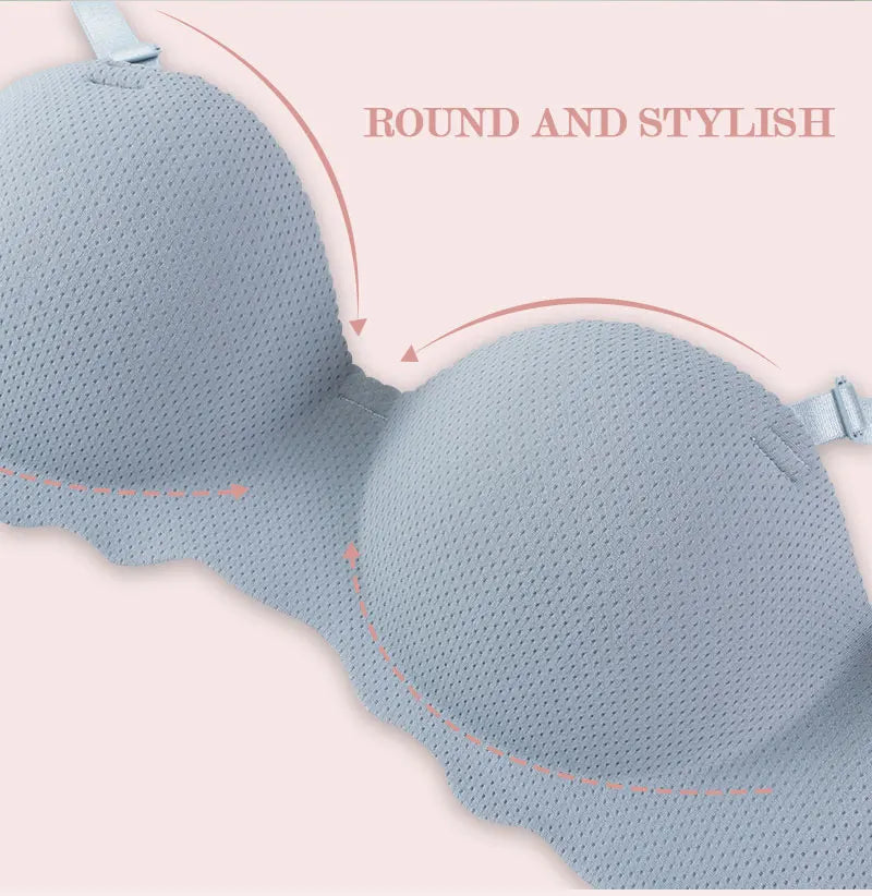 Sexy Underwire Push-Up Bra, Wear Like You Don't Have Anything
