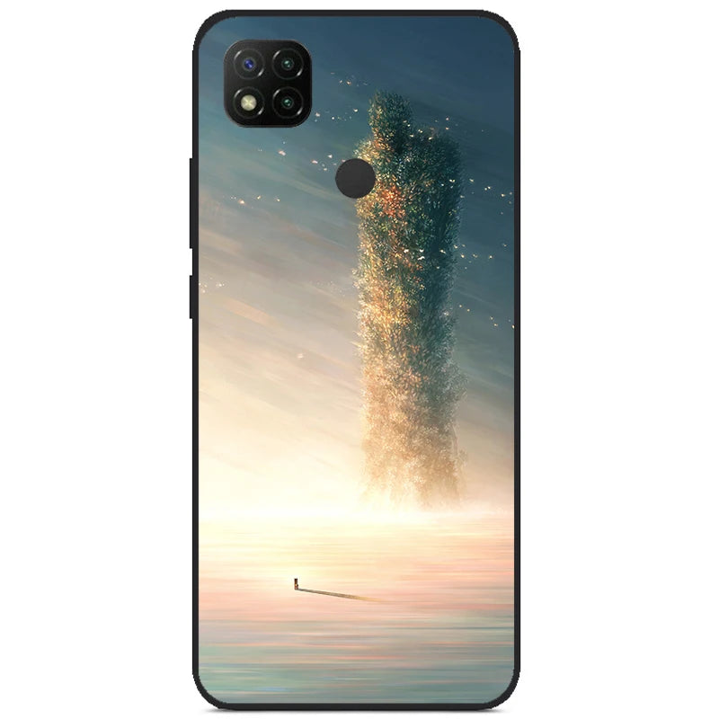 Ốp Lưng Silicon Mềm Cho Redmi 9C NFC, Bảo Vệ Toàn Diện