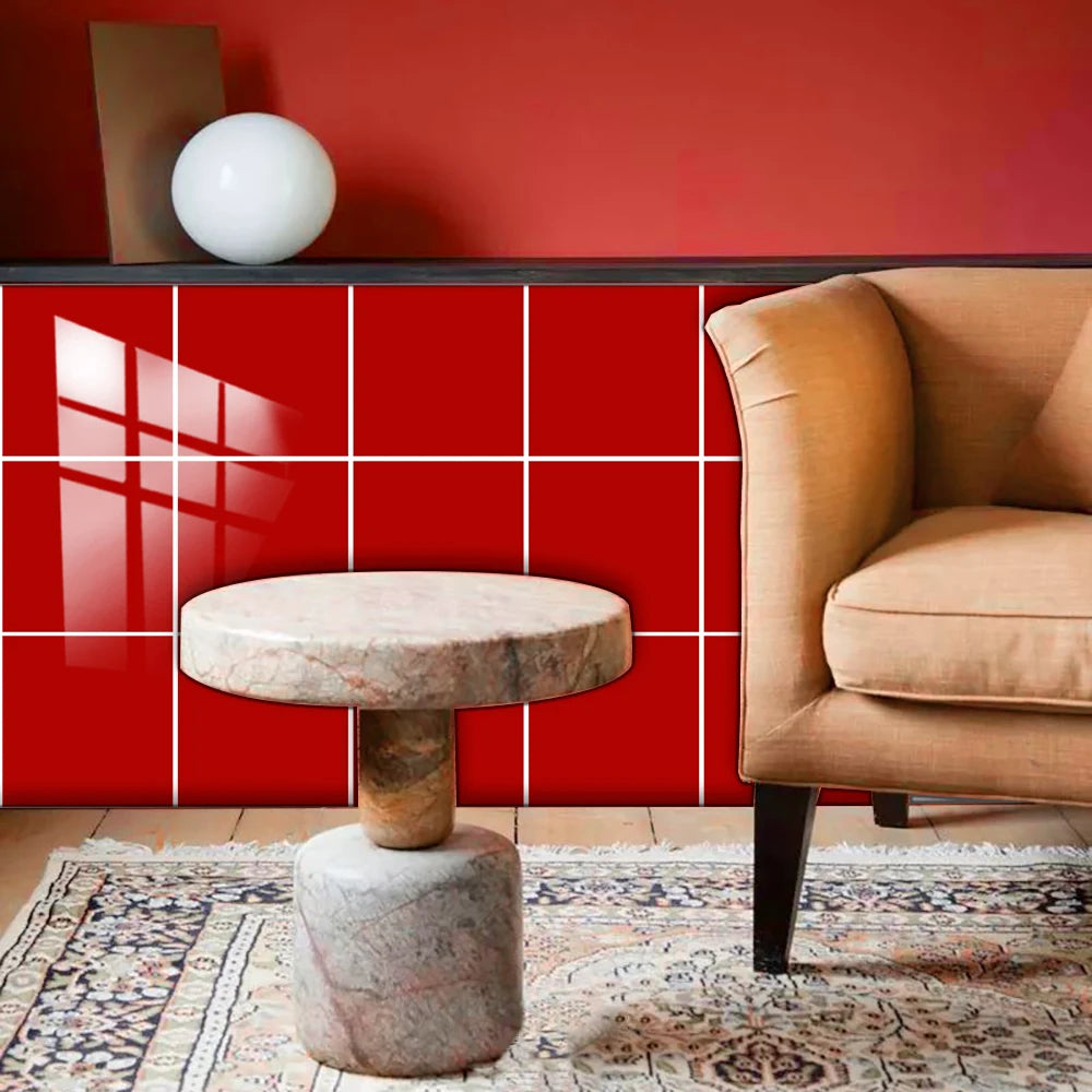 10 pieces of waterproof turquoise wall tiles