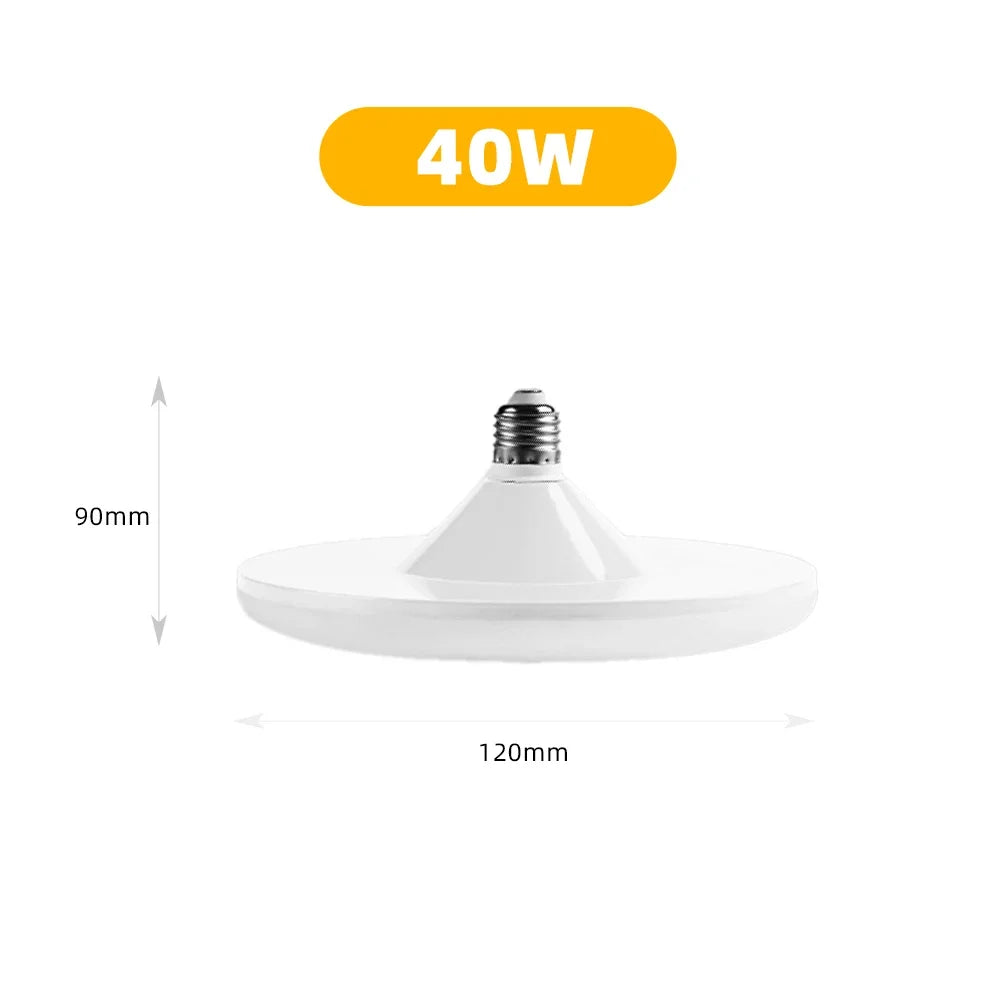 Bóng Đèn LED UFO Siêu Sáng 20W-100W Cho Nội Thất