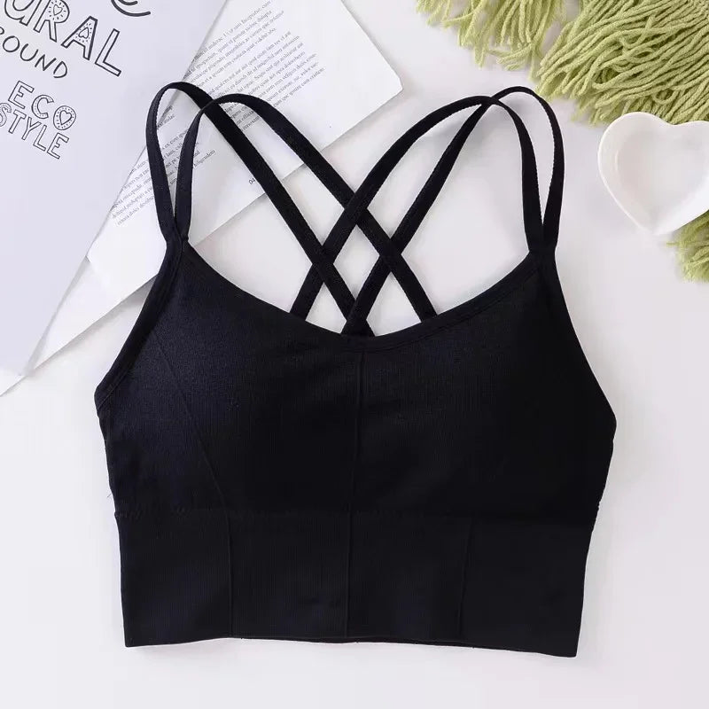 Áo Tập Nữ Đẹp: Thể Thao, Vắt Chéo, Nâng Đỡ, Thoáng Mát - Daisan Mart