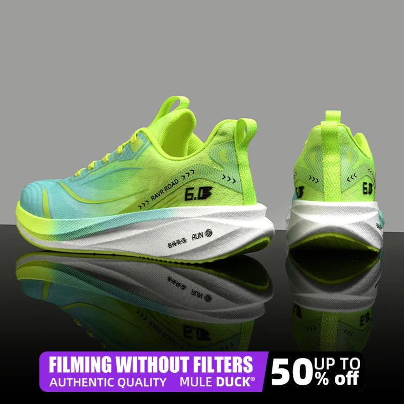 Lightweight, Comfortable, Breathable Carbon Sole Running Sports Shoes