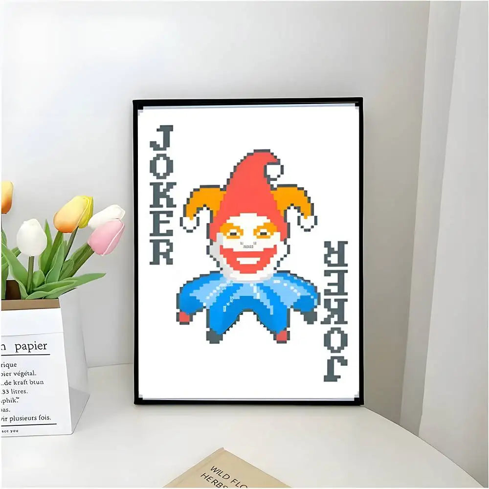 B-Balatro Poster Self-adhesive Art Waterproof Paper Sticker Coffee House Bar Room Wall Decor