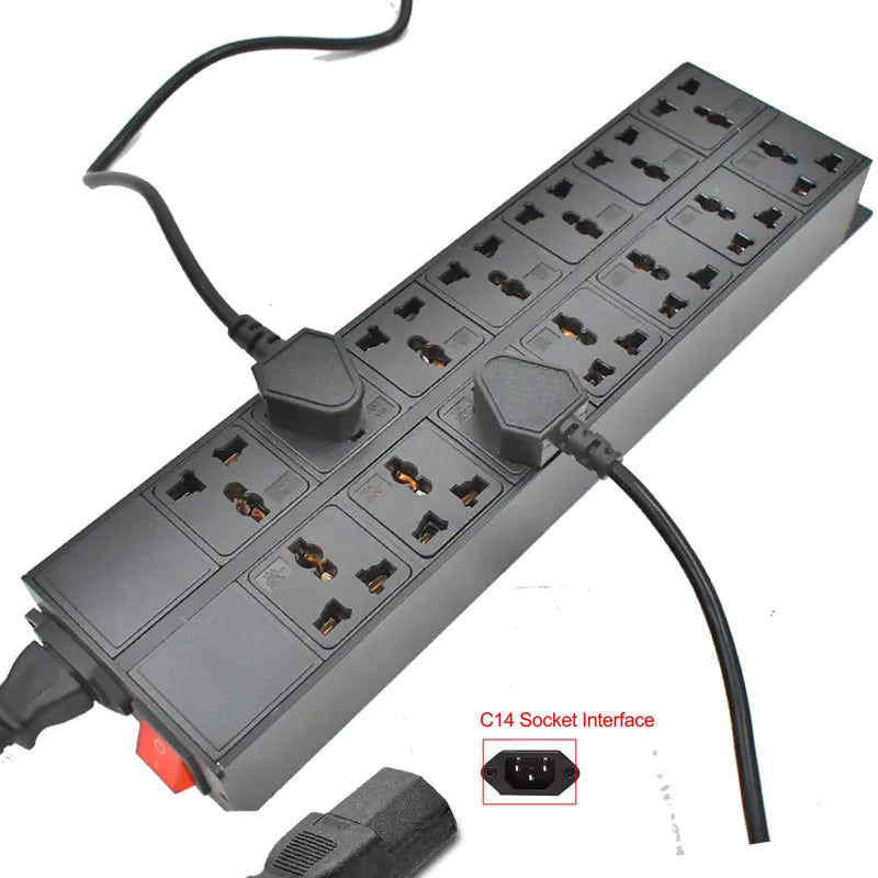 Bảng nguồn PDU C14 - Ổ cắm đa năng cho tủ mạng - Daisan Mart