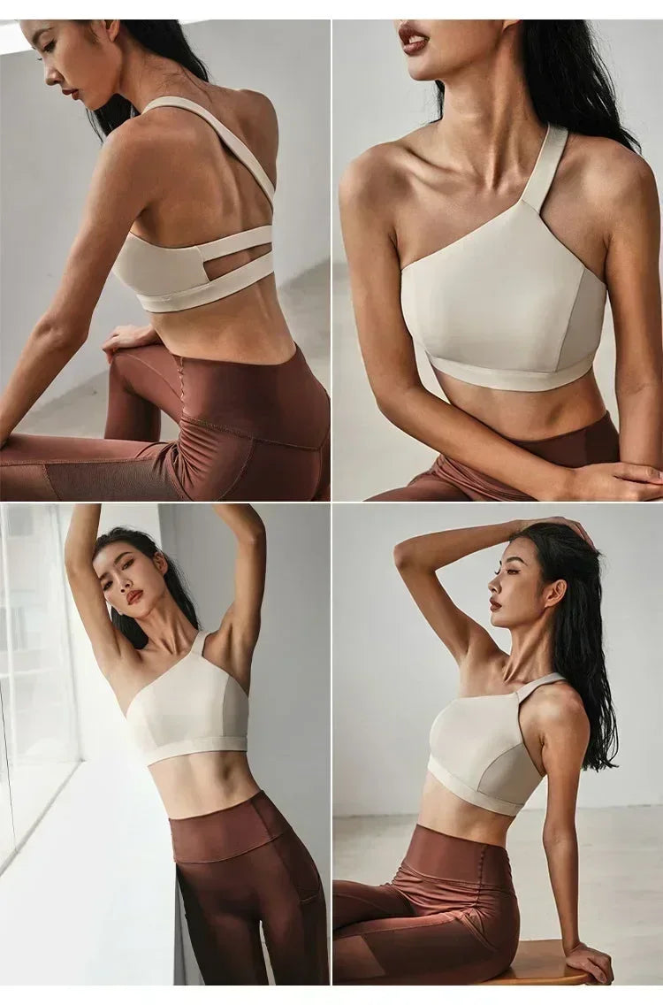 Cloud Hide Sexy Backless Women's Sports Bra for Gym Yoga