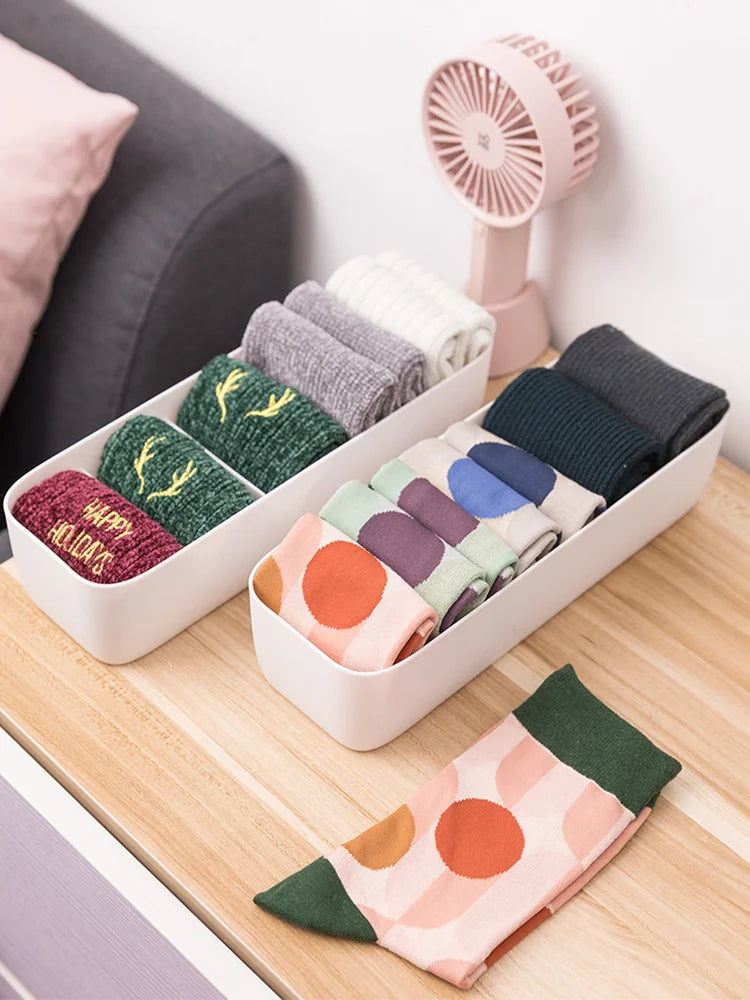 Multi-function Plastic Drawer Socks and Clothes Storage Box