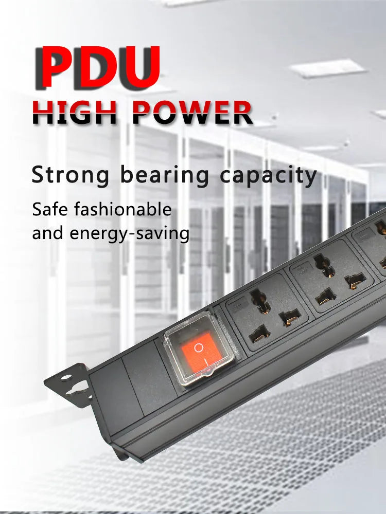 Ổ Điện PDU C14 Âm Bàn 10A Văn Phòng Đa Năng - Daisan Mart