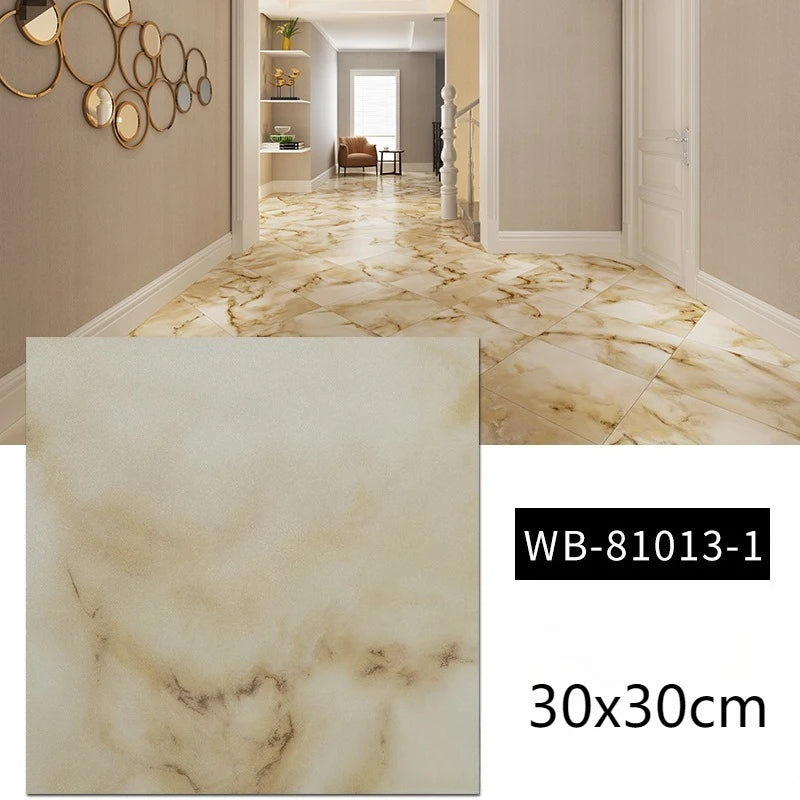 Miếng Dán Sàn Giả Đá PVC Chống Nước Tự Dán Decor - Daisan Mart