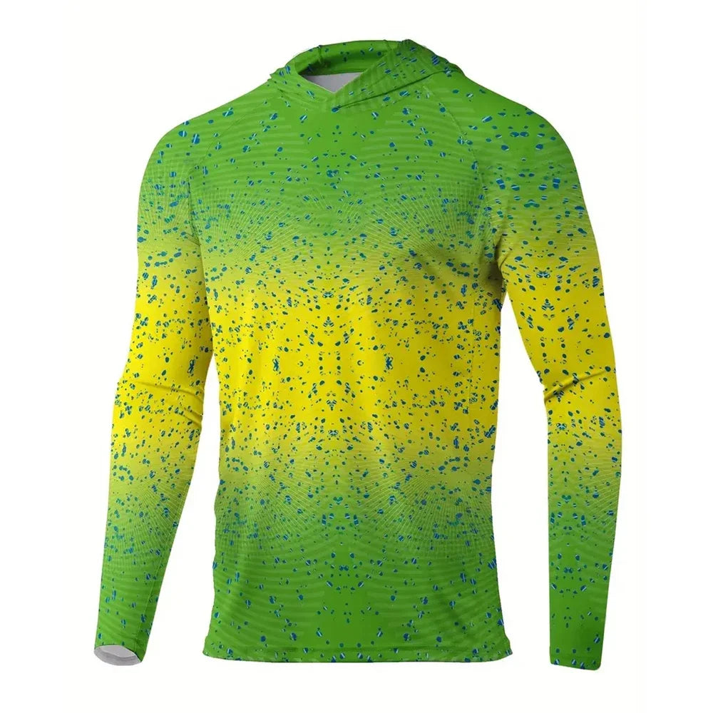 2025 Men's Sun Protection Shirt UPF 50+ Cool 4XL