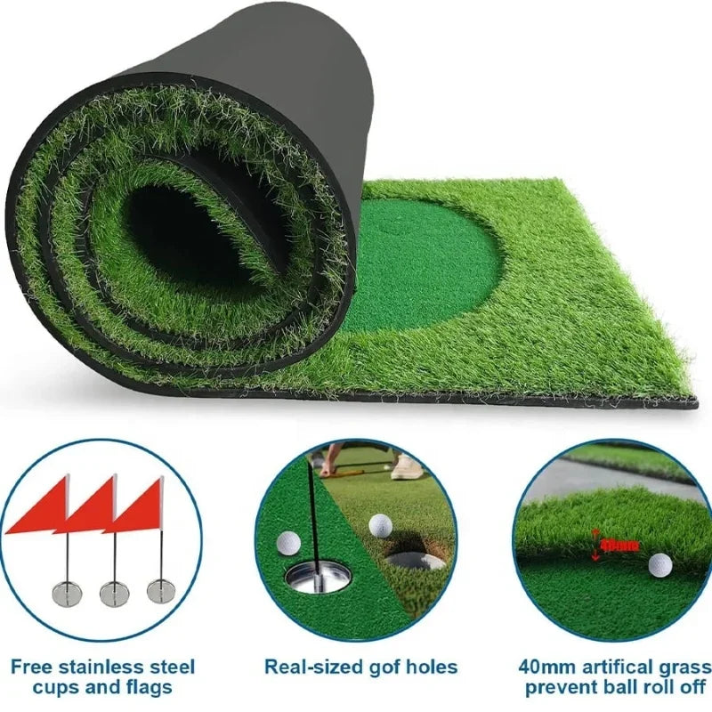 High Quality Indoor Outdoor Multi-Function Golf Practice Mat