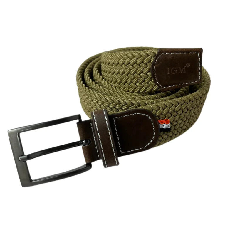 Multi-purpose fashion elastic fabric belt for men and women