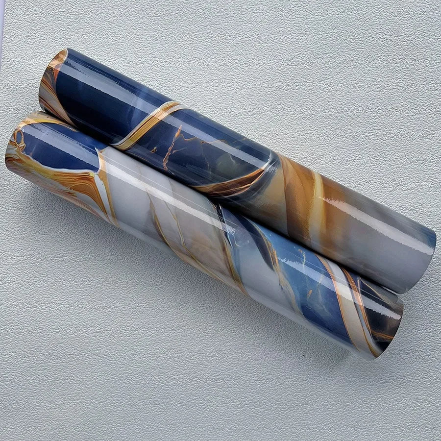 PVC Self-Adhesive Stone Pattern Wallpaper for Kitchen Decoration