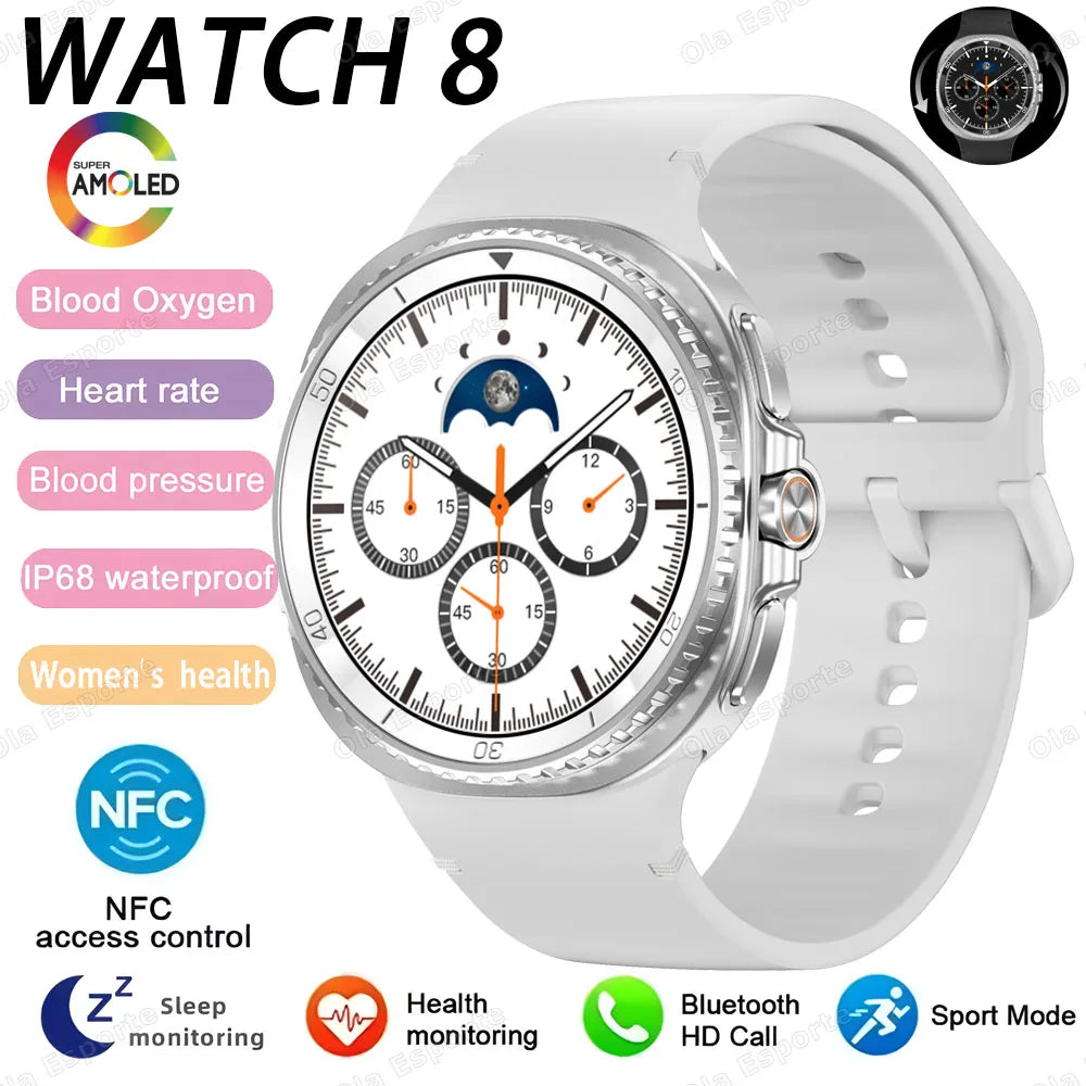 Smart Watch 8 Classic 2025 - Health &amp; Style