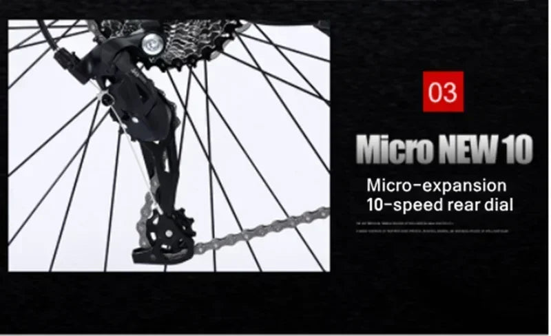 27/30 speed Bending Road Bike 700C Variable Speed ​​Adult Male Female Student Dual Disc Brake Bike Racing mountainbike