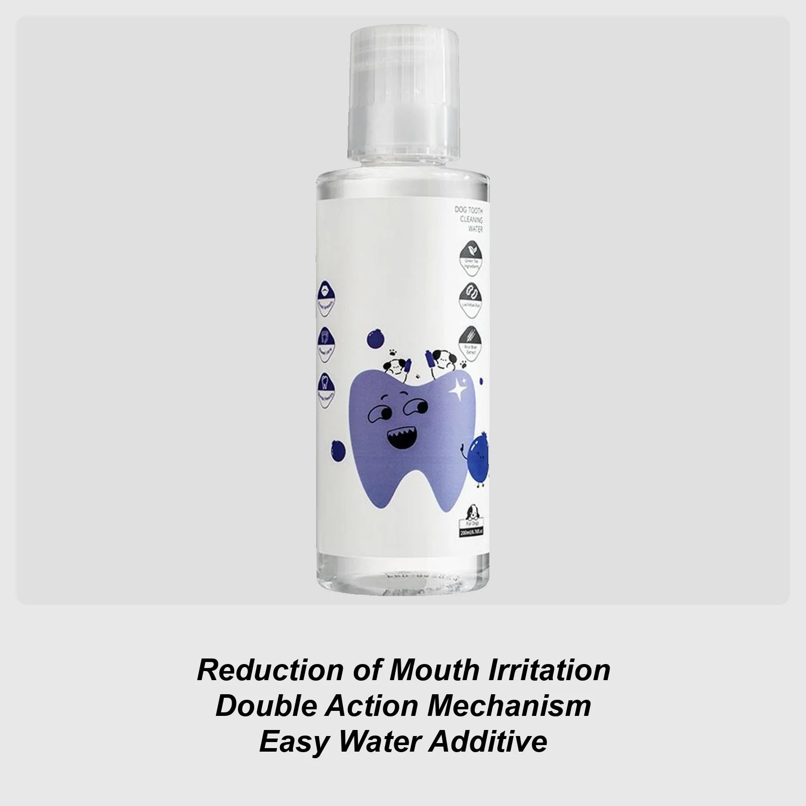 Natural Dog Mouthwash 200ml Effectively Eliminates Bad Odors