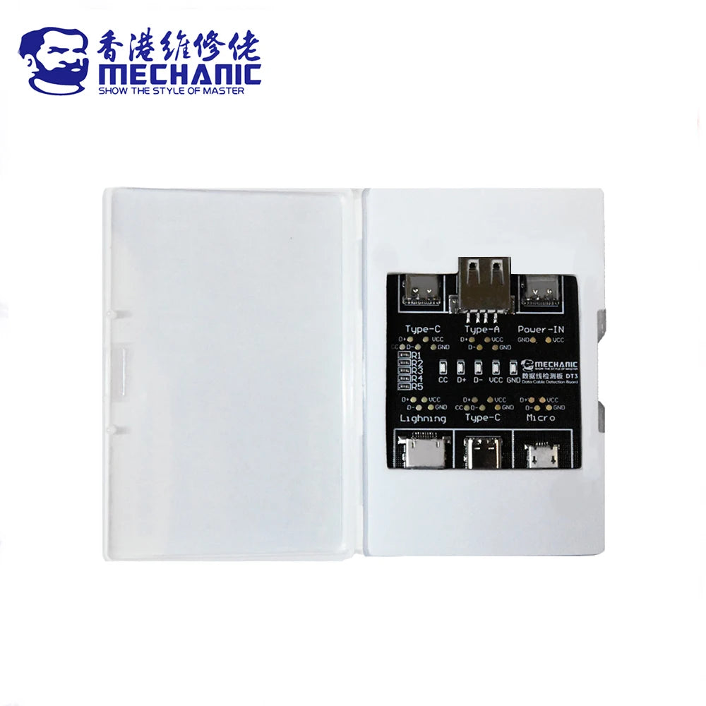 Bảng Test Cáp Đa Năng MECHANIC DT3 Cho iOS Android - Daisan Mart