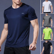 Men's Summer Quick Dry Bodybuilding Sports Shirt