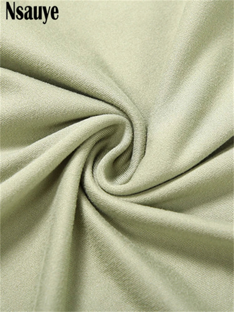 Nsauye 2025 Autumn Winter New Women Sexy Long Sleeve Hooded Bodysuit Streetwear Fashion Body Tops Fashion Solid Lady Jumpsuit