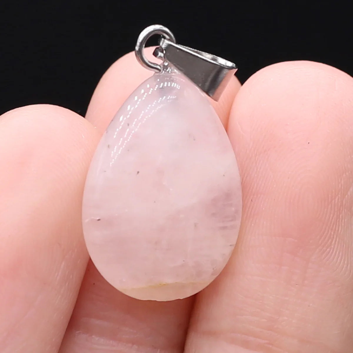 Unique Oval Natural Agate Pendant