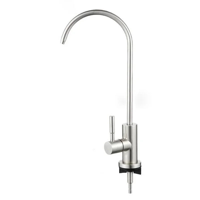 1/4 Gold Plated RO Drinking Water Filter Faucet For Kitchen