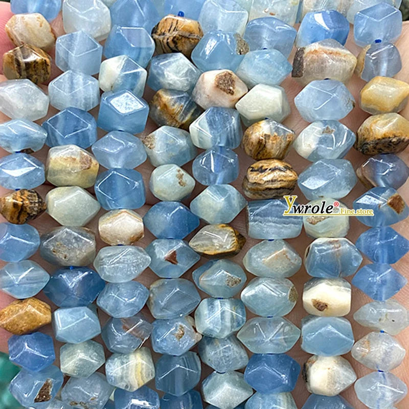 Hạt Đá Mặt Trời Tự Nhiên Mài Tròn Làm Trang Sức