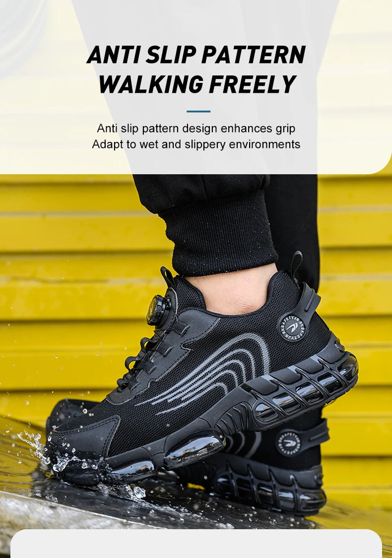 Steel Toe Anti-Nail Safety Shoes
