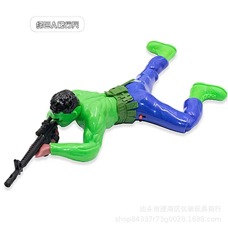 Captain America Marvel Electronic Crawler