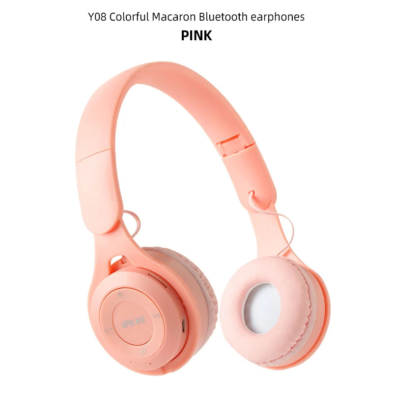 Foldable Bluetooth headphones for kids with standard sound