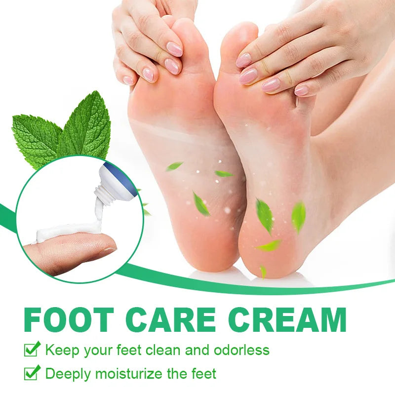 Deodorant &amp; Foot Cream - Odorless, Soft &amp; Smooth