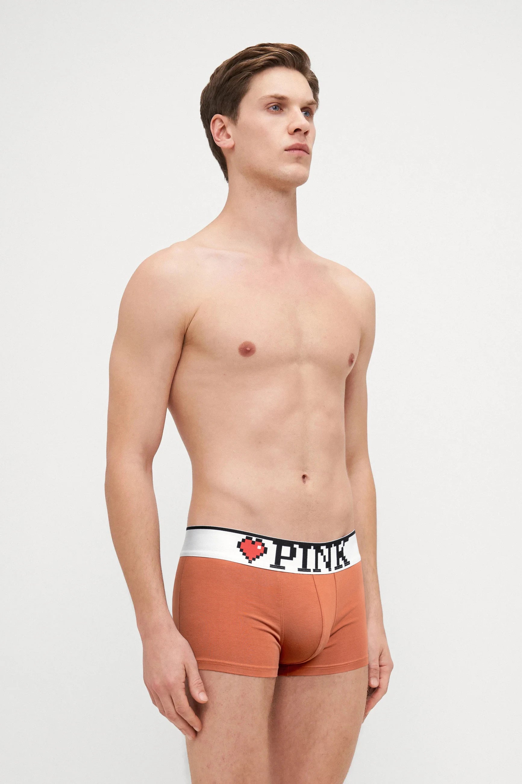 PINKHERO Men's Boxer Briefs with 5cm Wide Comfort Waistband - Soft Cotton Underwear, Premium Elastic Support &amp; Breathable Design