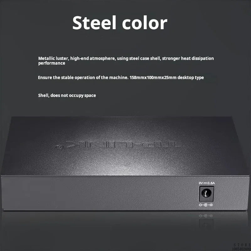 TP-LINK 1000 Mbps 8 Port Gigabit Switch 8 Ports 1000Mbps, Unmanaged Plug and Play TL-SG1008D