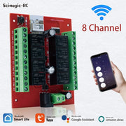 Tuya Smart Home 12V 24V 8 Channel Smart Switch