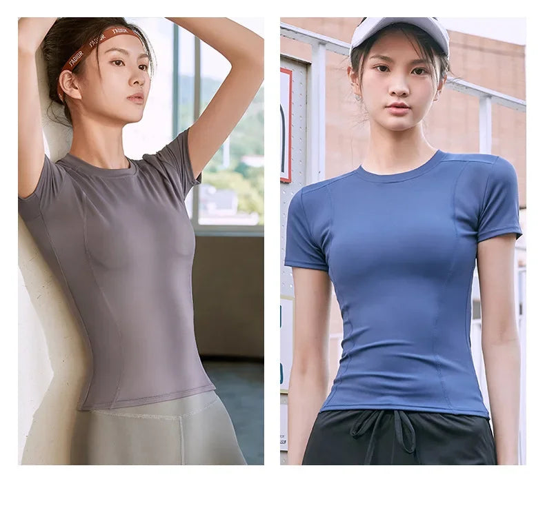 Áo Tập Yoga Nữ 2025 Thoáng Khí Khô Nhanh Thể Thao - Daisan Mart