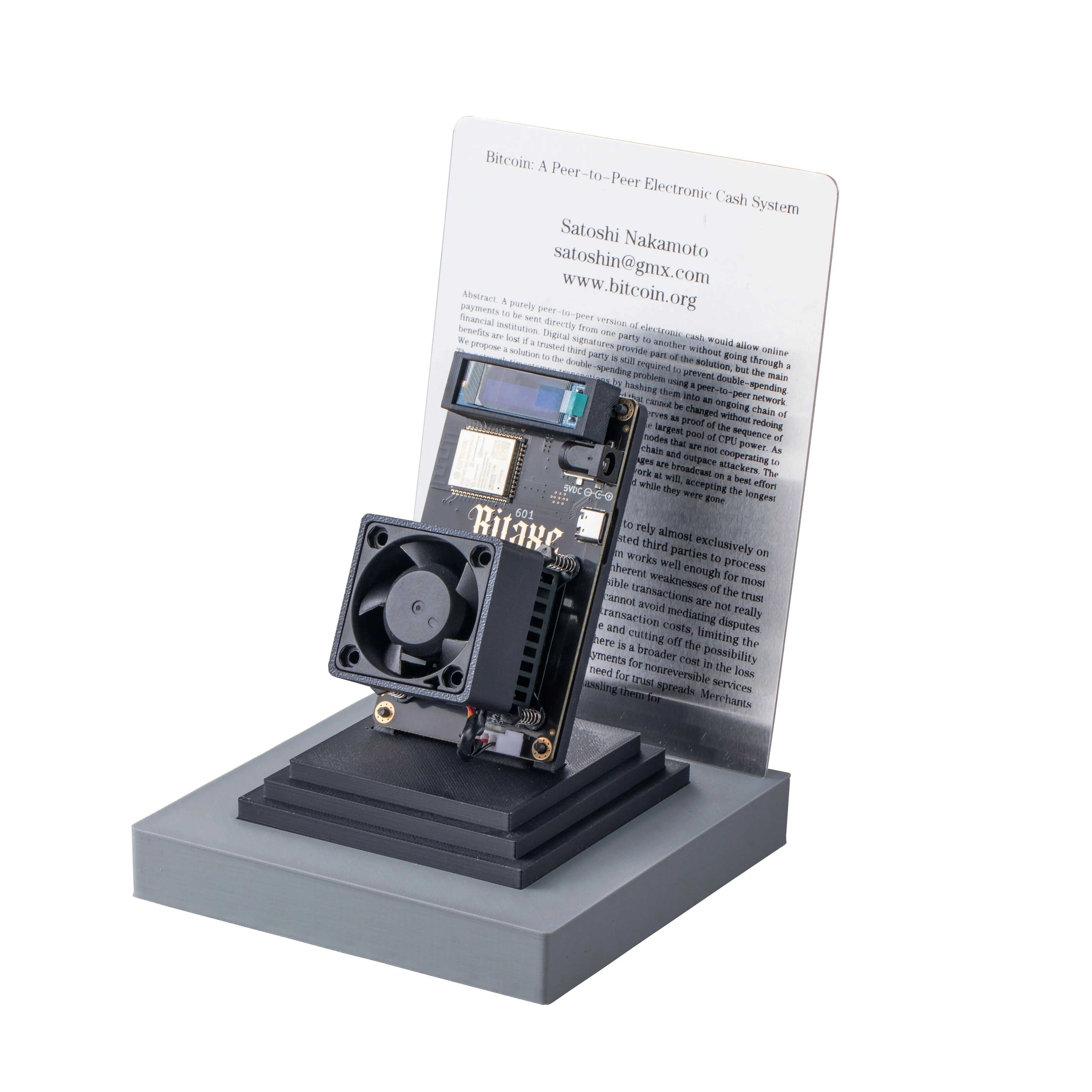 Factory direct supply Latest Bitaxe Gamma 601 1.2th/s 18W Open Source Bitcoin Miner With Power Supply