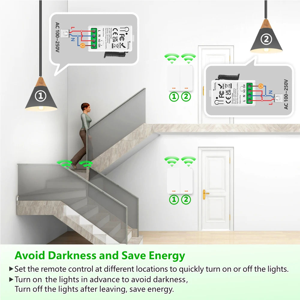 Smart Switch 433MHz Remote Control