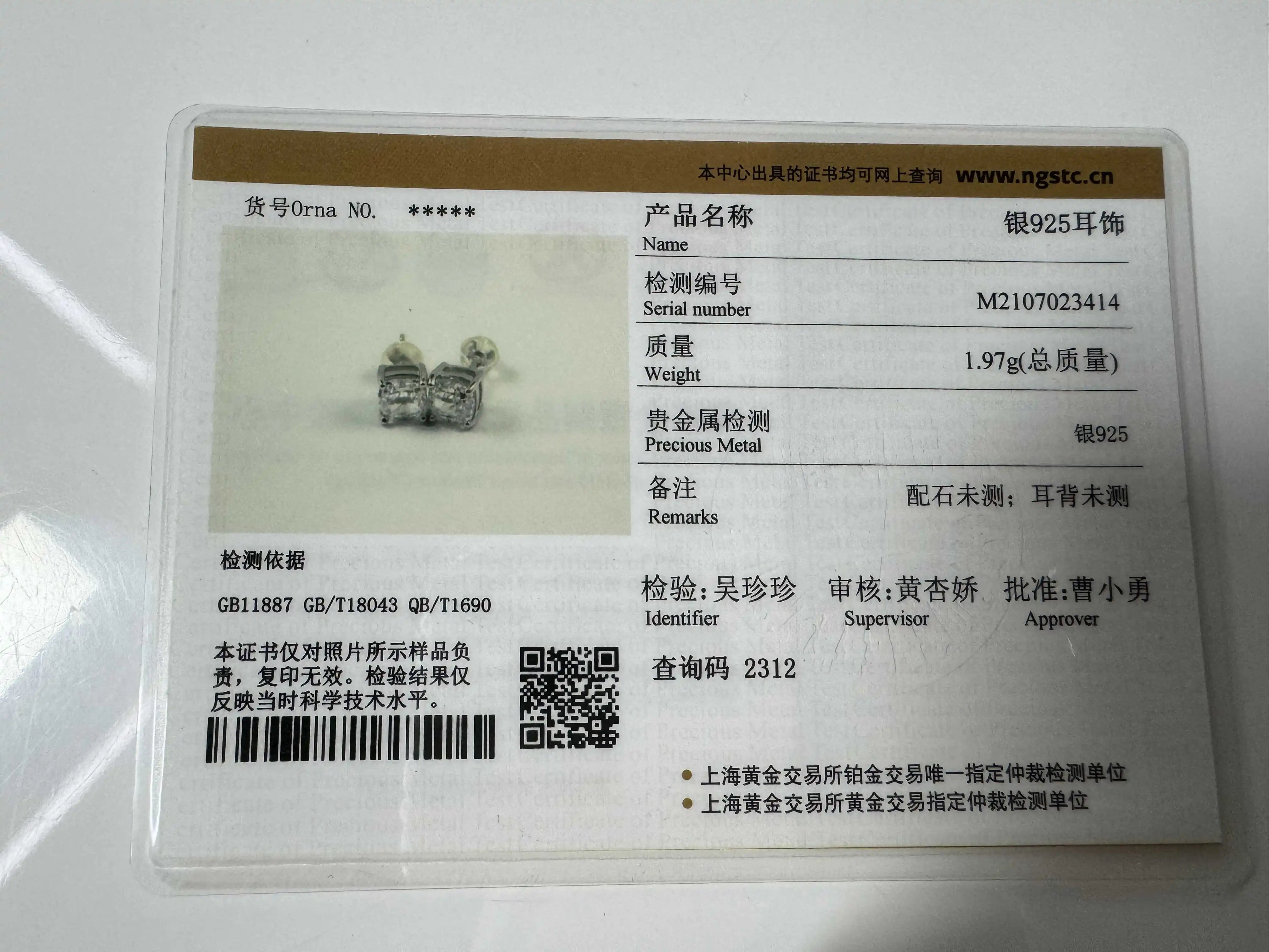 925 Silver Princess Moissanite Sparkling Earrings