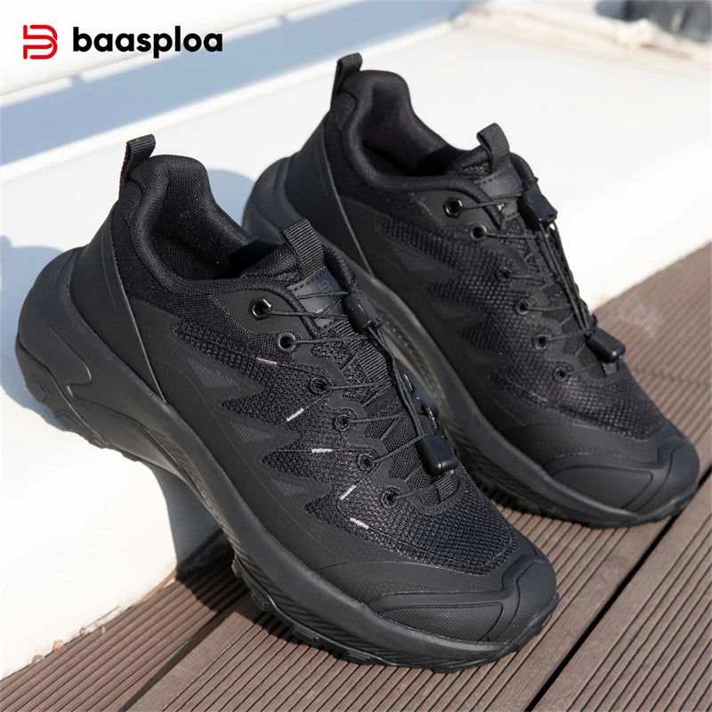Baasploa Women's Fashion Anti-Slip Mountaineering Shoes