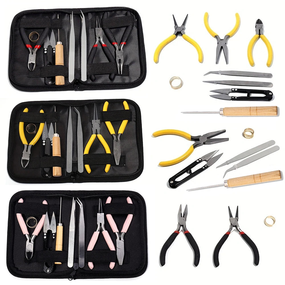 Convenient 6-Piece Multi-Purpose Jewelry Making Tool Set