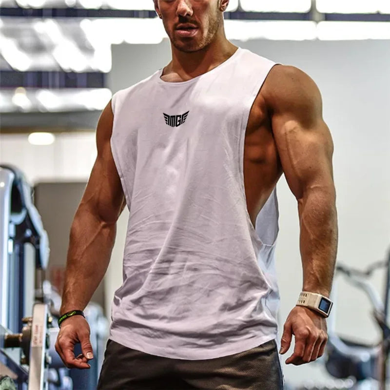 Áo Ba Lỗ Nam Gym Cơ Bắp - Thấm Hút & Thoáng Khí - Daisan Mart