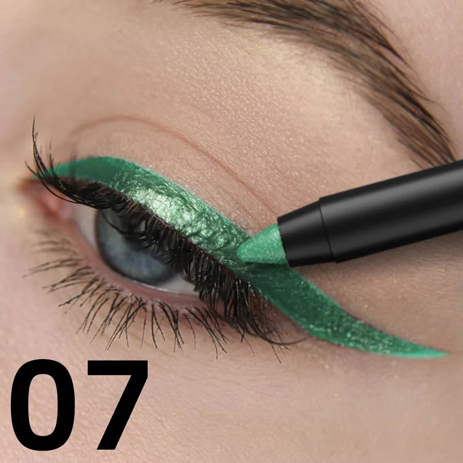 10 Color Gothic Style Waterproof Eyeliner